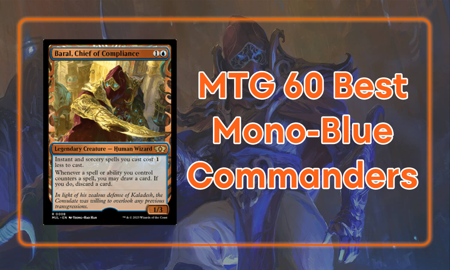 The 60 Best Mono-Blue Commanders in MTG Fageverld The 60 Best Mono-Blue Commanders in MTG Fageverld