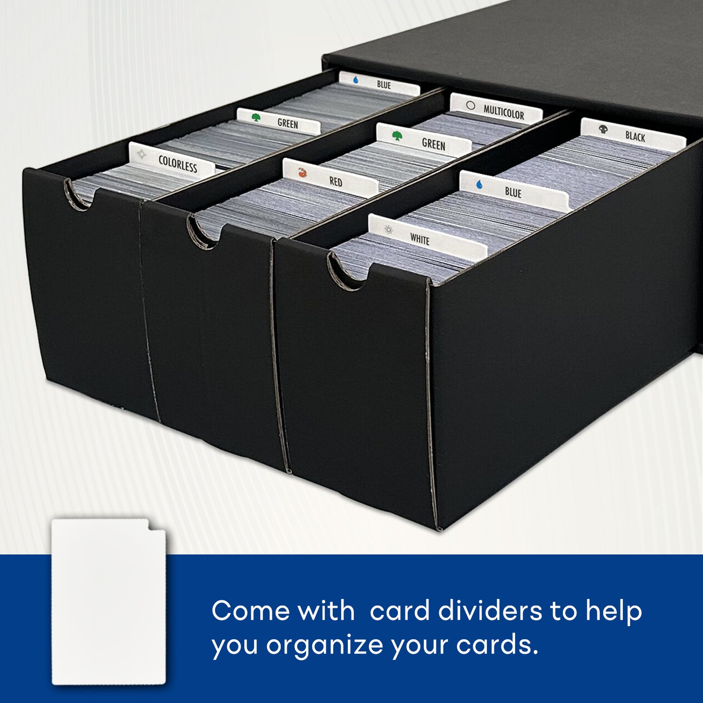 Drawer-type Storage Box for MTG Cards