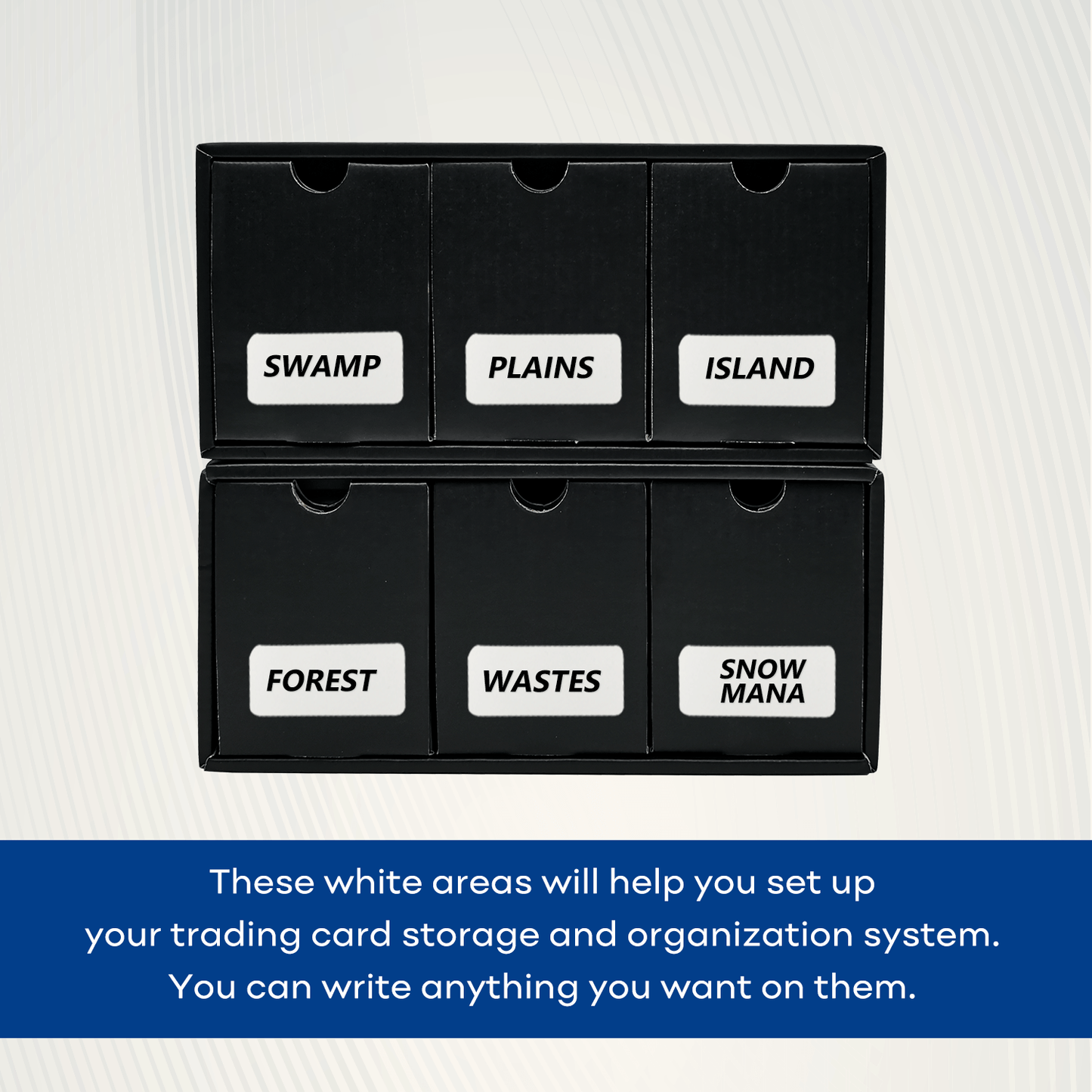 Drawer-type Storage Box for MTG Cards