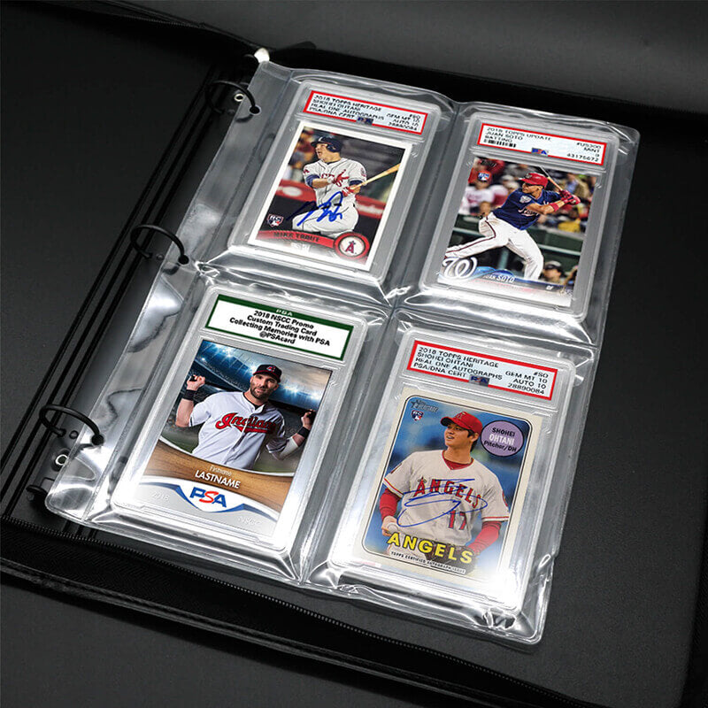 Graded Card Slab Binder Pages