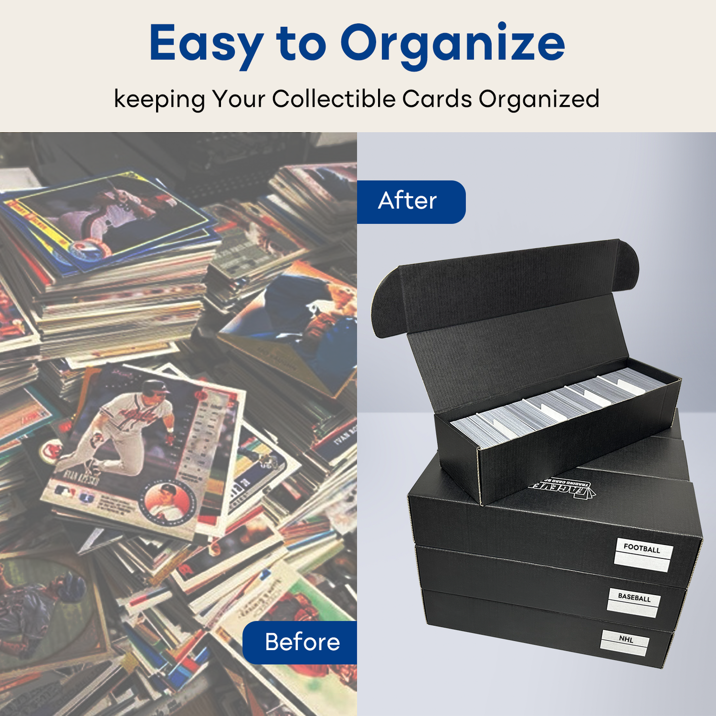 Baseball Card Storage Boxes