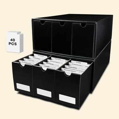 Drawer-type Storage Box for MTG Cards