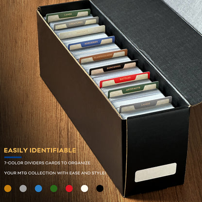Fageverld MTG Card Dividers for Storage Boxes MTG Deck Box Dividers Trading Card Divider Fageverld MTG Card Dividers for Storage Boxes MTG Deck Box Dividers Trading Card Divider